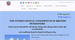 Desktop Screenshot of pensionjustice.org